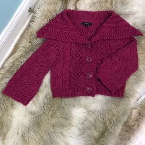 Express cropped sweater xs